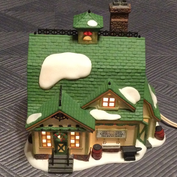 Department 56 Other - Department 56 New England Village Series “Van Guilder’s Ornamental Ironworks”